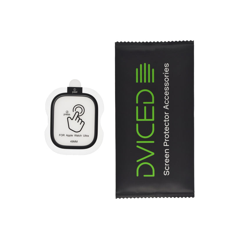 Dviced – Apple Watch Ultra 49mm képernyővédő (0.3 mm, 9H) - iSTYLE HU