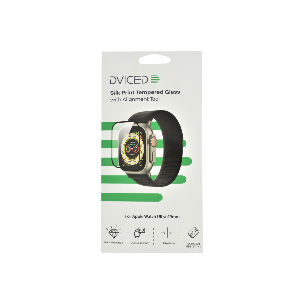 Dviced – Apple Watch Ultra 49mm képernyővédő (0.3 mm, 9H) - iSTYLE HU