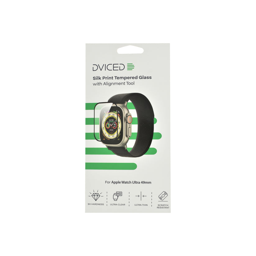 Dviced – Apple Watch Ultra 49mm képernyővédő (0.3 mm, 9H) - iSTYLE HU