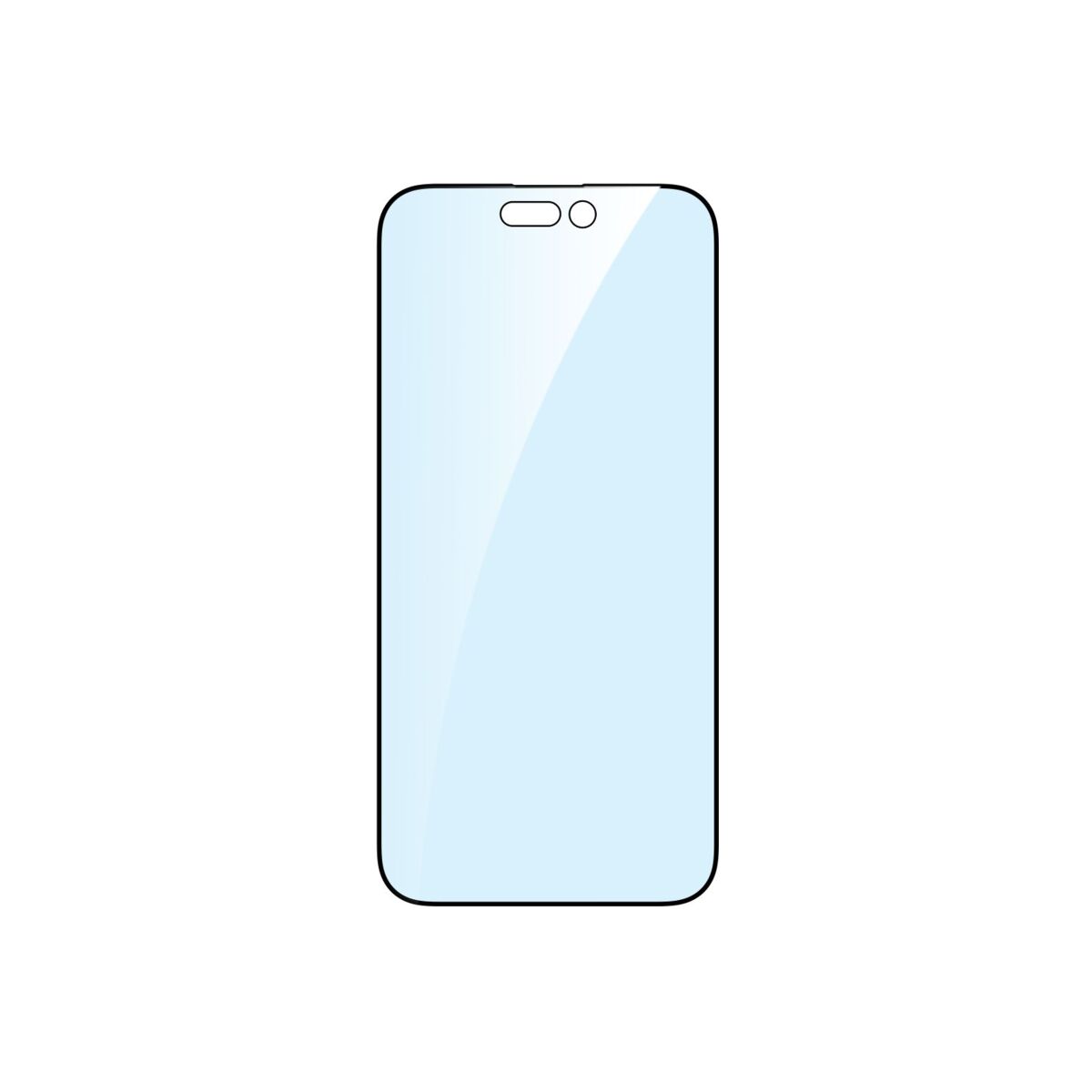 Dviced – iPhone 16 kékfény-szűrős edge to edge edzett kijelzővédő üvegfólia applikátorral - iSTYLE HU