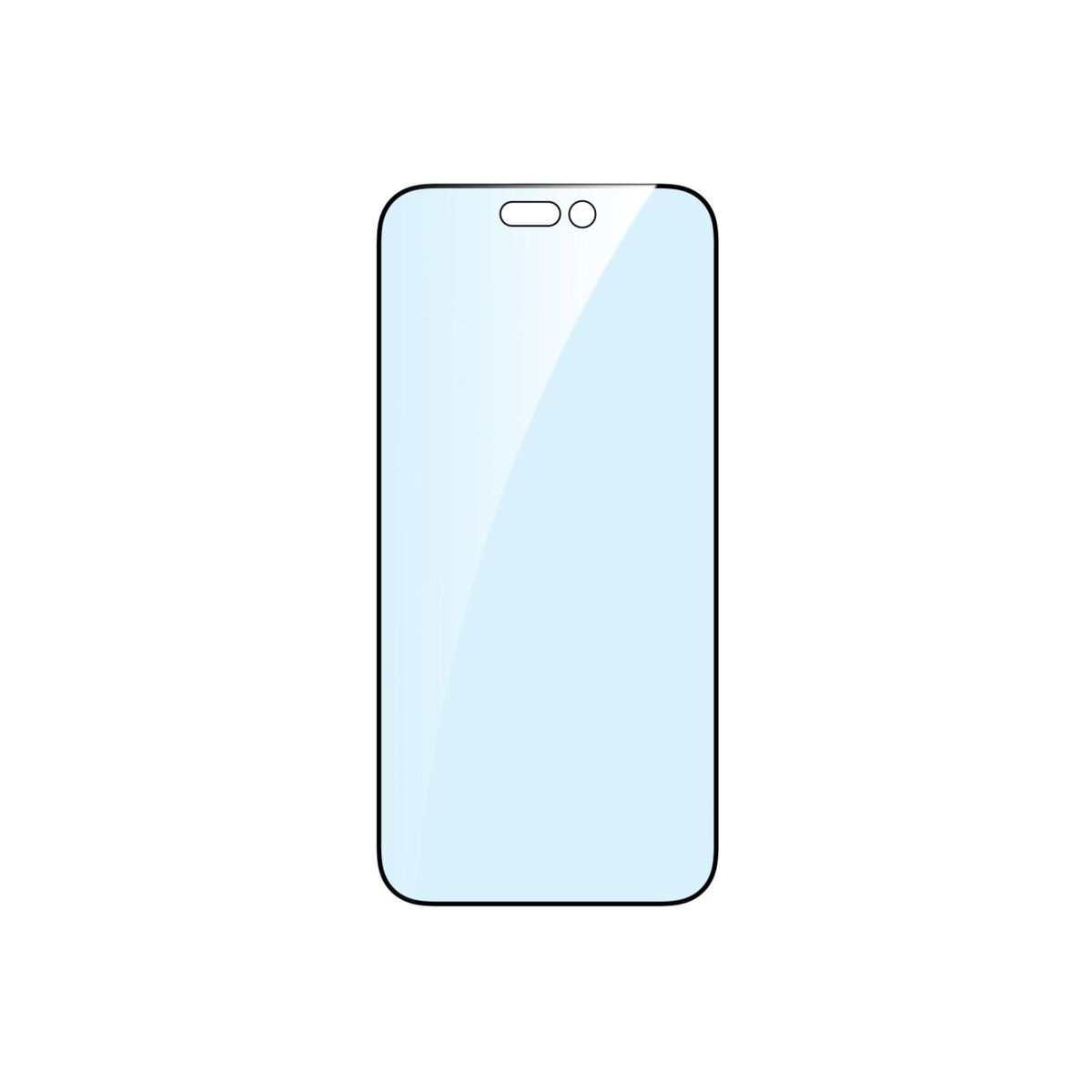 Dviced – iPhone 16 Pro Max kékfény-szűrős edge to edge edzett kijelzővédő üvegfólia applikátorral - iSTYLE HU