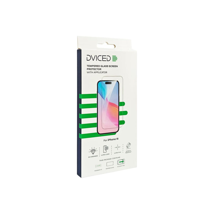 Dviced – iPhone 16 edzett kijelzővédő üvegfólia applikátorral - iSTYLE HU