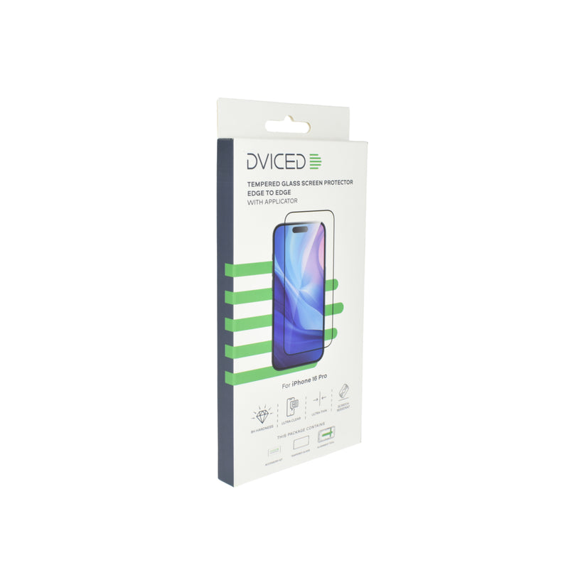 Dviced – iPhone 16 Pro képernyővédő üvegfólia, átlátszó (0.3 mm, 9H) + applikátor - iSTYLE HU