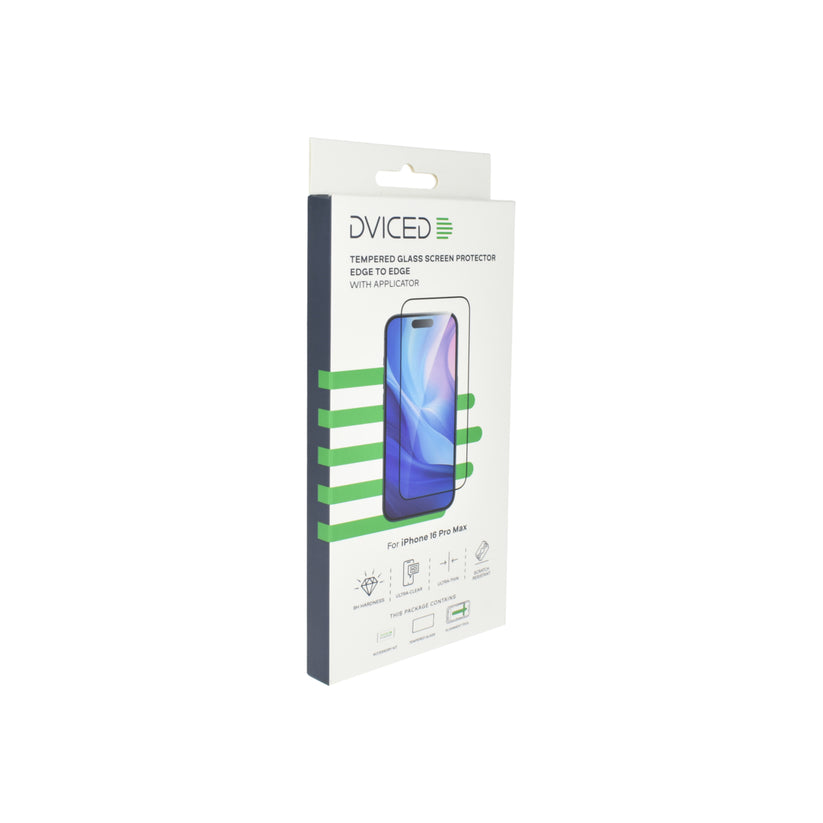 Dviced – iPhone 16 Pro Max képernyővédő üvegfólia, átlátszó (0.3 mm, 9H) + applikátor - iSTYLE HU