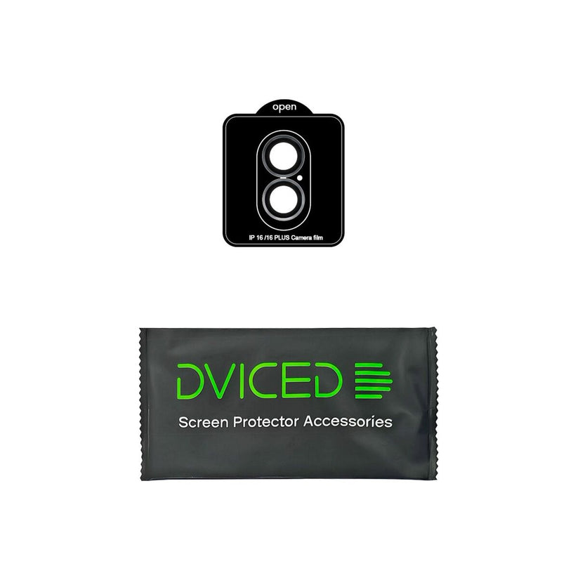 Dviced – kameralencse védő edzett üvegfólia iPhone 16/16 Plus-hoz applikátorral - iSTYLE HU