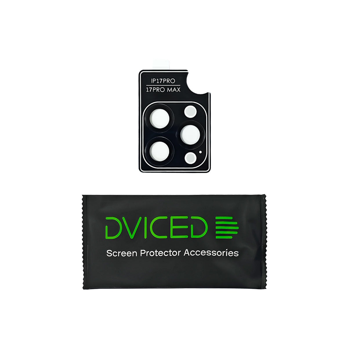 Dviced Edzett kameravédő üveg applikátorral - iPhone 17 Pro/17 Pro Max - iSTYLE HU