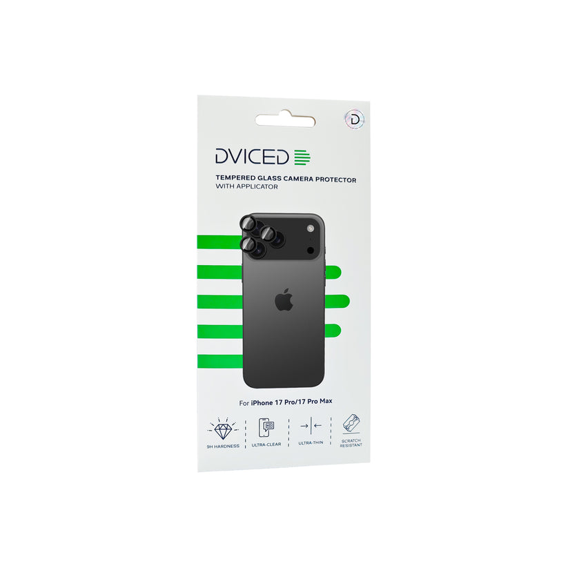 Dviced Edzett kameravédő üveg applikátorral - iPhone 17 Pro/17 Pro Max - iSTYLE HU