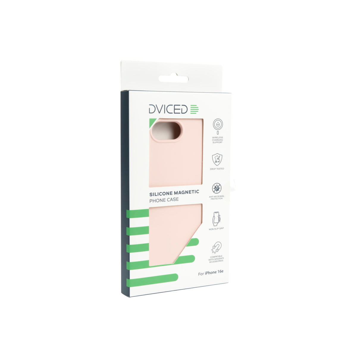 Dviced – Szilikon Magnetic iPhone 16e tok - rózsaszín - iSTYLE HU