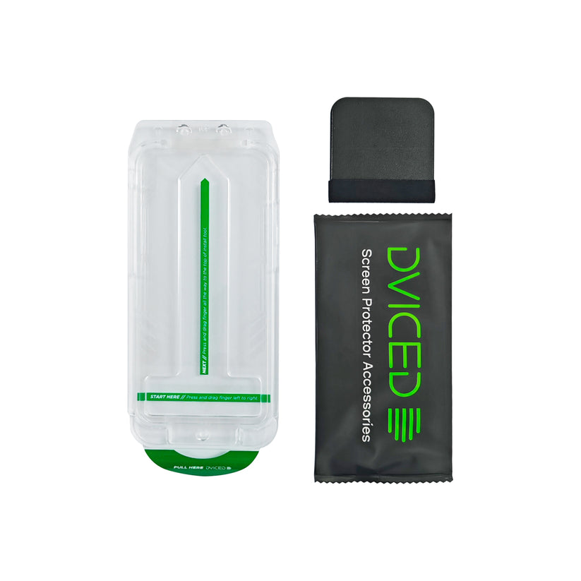 Dviced – Edzett kijelzővédő üvegfólia pormentesítő applikátorral - iPhone 16e/14/13/13 Pro - iSTYLE HU