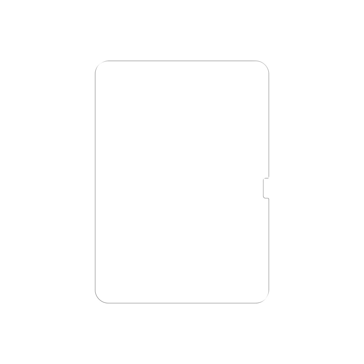 Dviced – Edzett kijelzővédő üvegfólia pormentesítő applikátorral - iPad 10.9" (10. Generációs) - iSTYLE HU