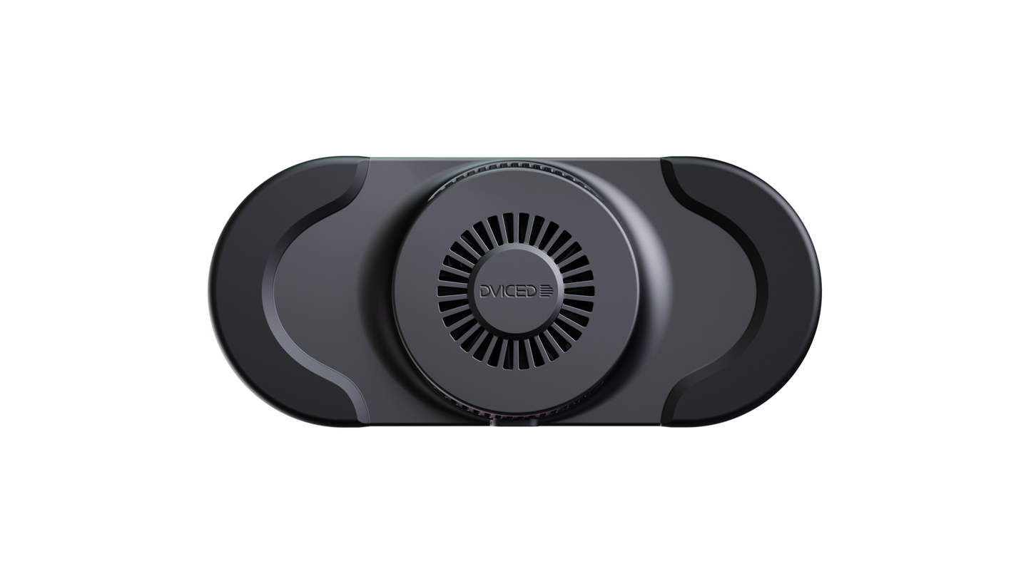 Dviced AERON Qi2.2 gamer vezeték nélküli töltő és hűtő - Fekete