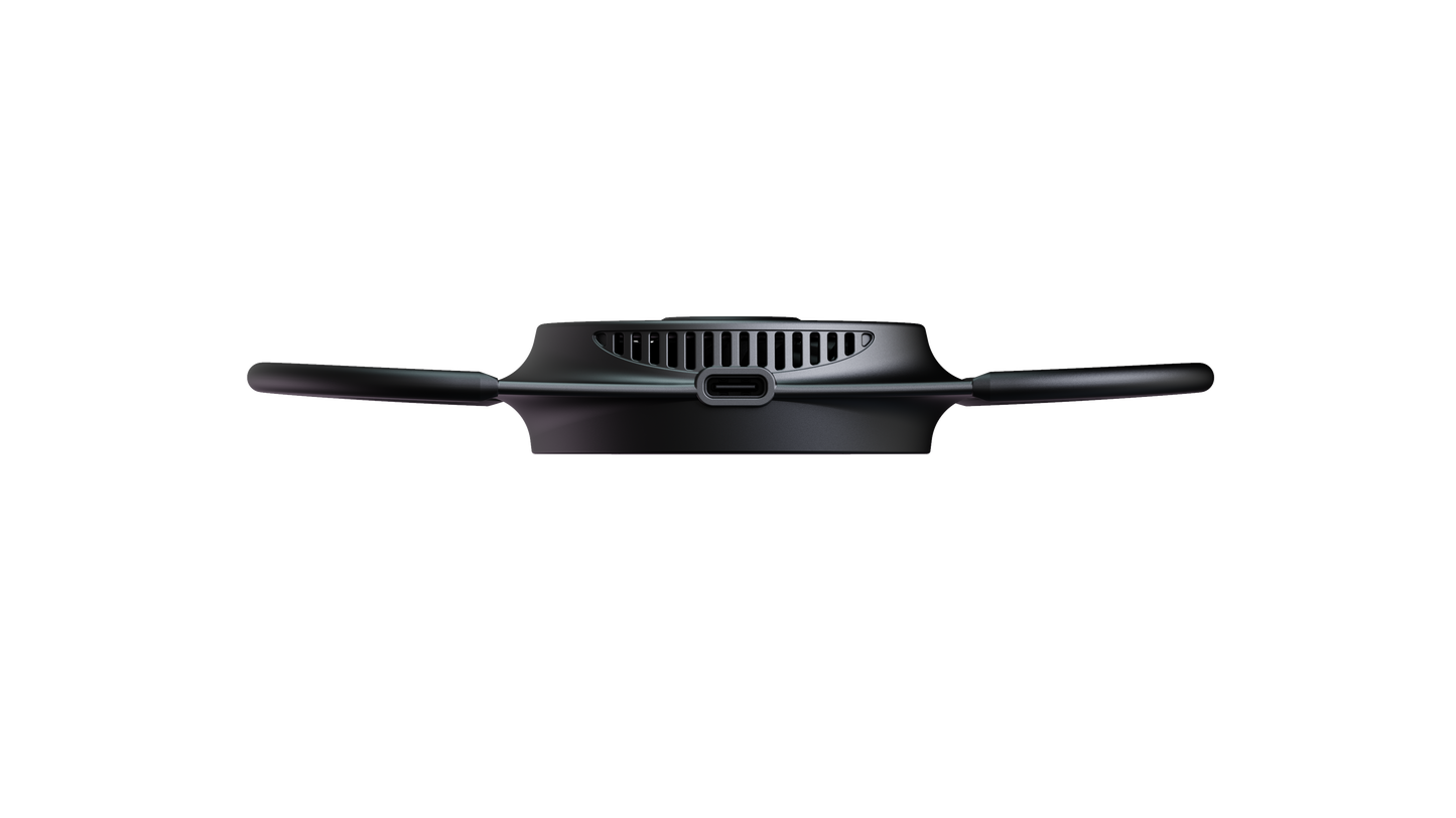 Dviced AERON Qi2.2 gamer vezeték nélküli töltő és hűtő - Fekete