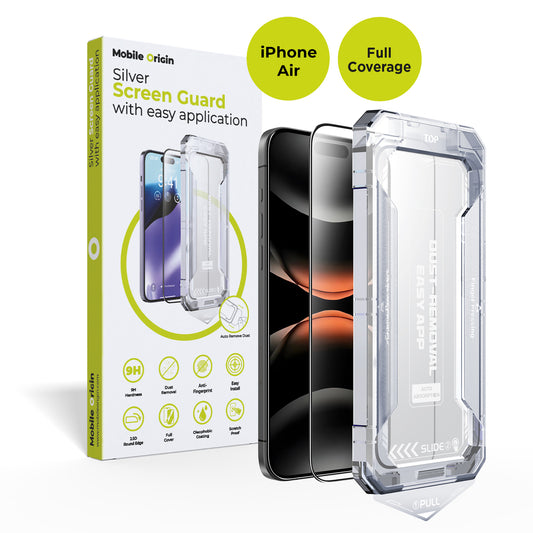 Mobile Origin Screen Guard with easy application, iPhone Air - iSTYLE HU