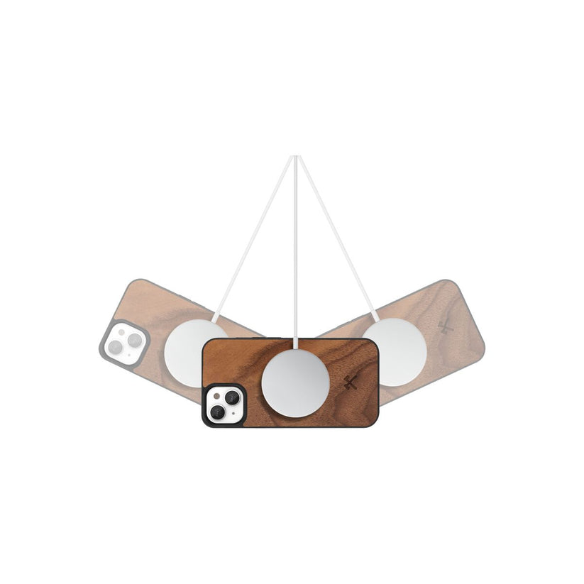 Woodcessories – Bumper Magsafe iPhone 14 Plus tok - diófa - iSTYLE HU