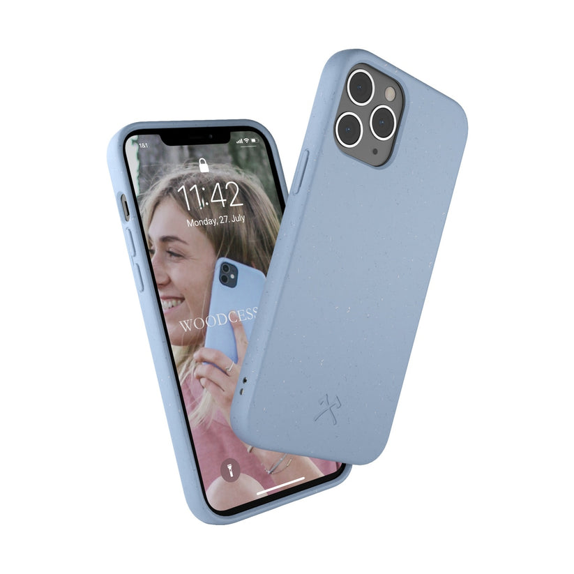 Woodcessories – Bio iPhone 12 Pro Max tok - világoskék - iSTYLE HU