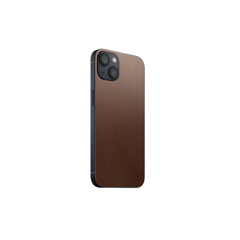 Nomad – iPhone 13 Mini Leather Skin - barna - Open Box - iSTYLE HU