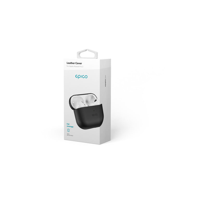 Epico – AirPods Pro 2 Bőr tok - fekete - iSTYLE HU