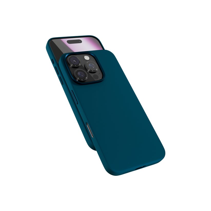 Epico – Mag+ Pro szilikon tok iPhone 16 Pro Max-hoz - benzinkék - iSTYLE HU
