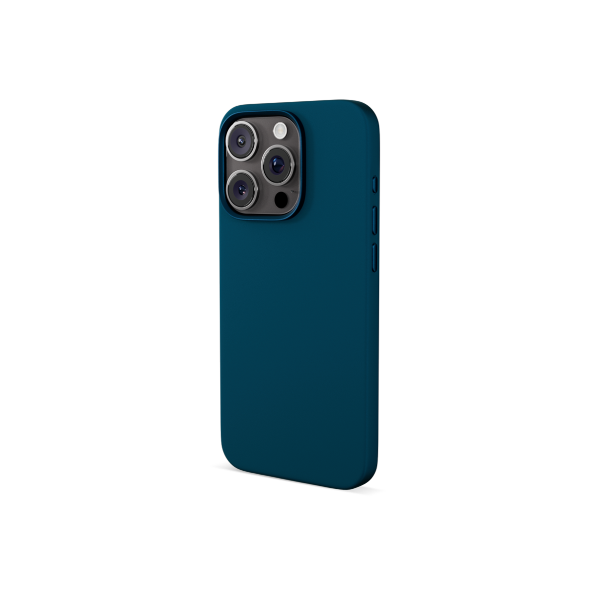 Epico – Mag+ Pro szilikon tok iPhone 16 Pro Max-hoz - benzinkék - iSTYLE HU