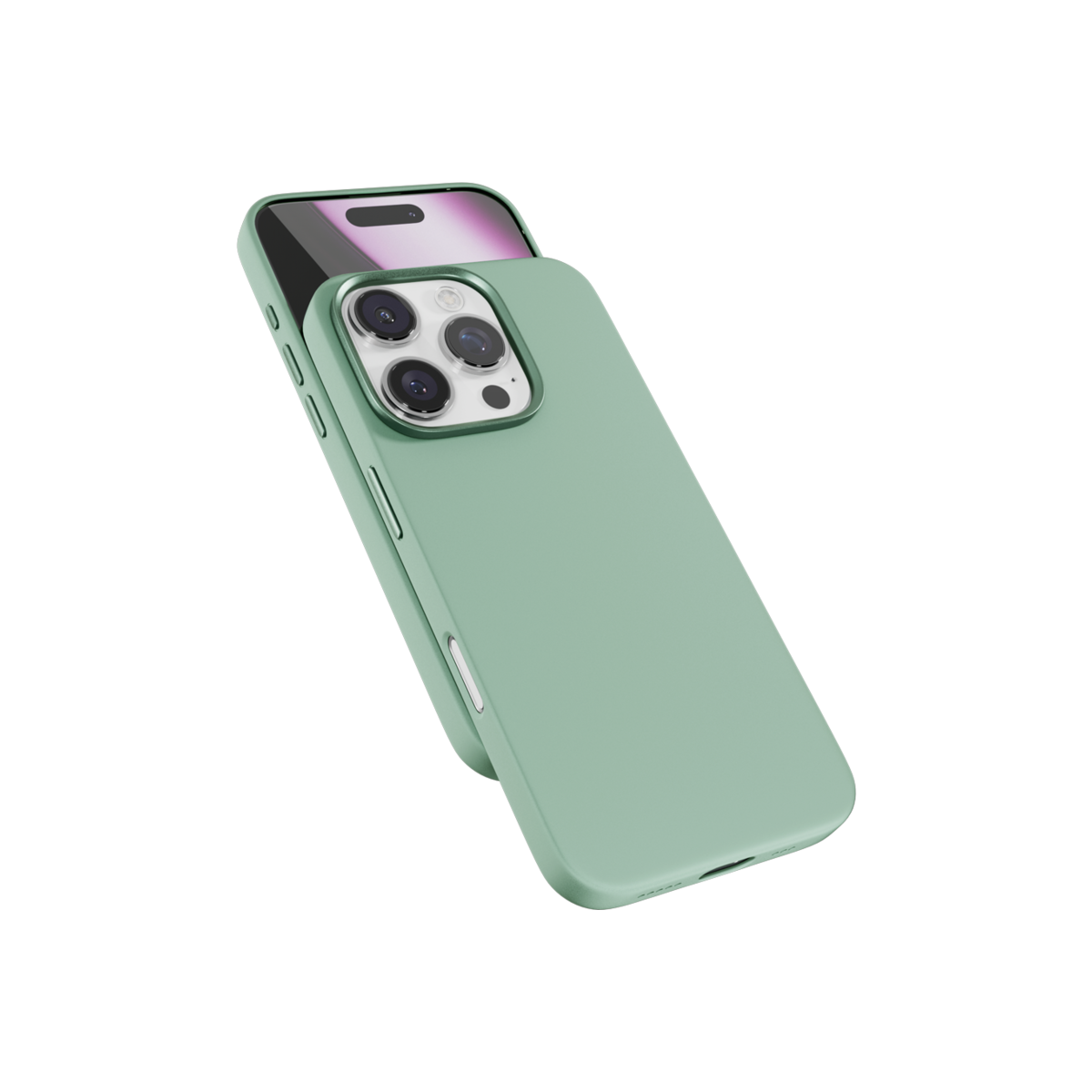 Epico – Mag+ Pro szilikon tok iPhone 16 Pro Max-hoz - mentazöld - iSTYLE HU