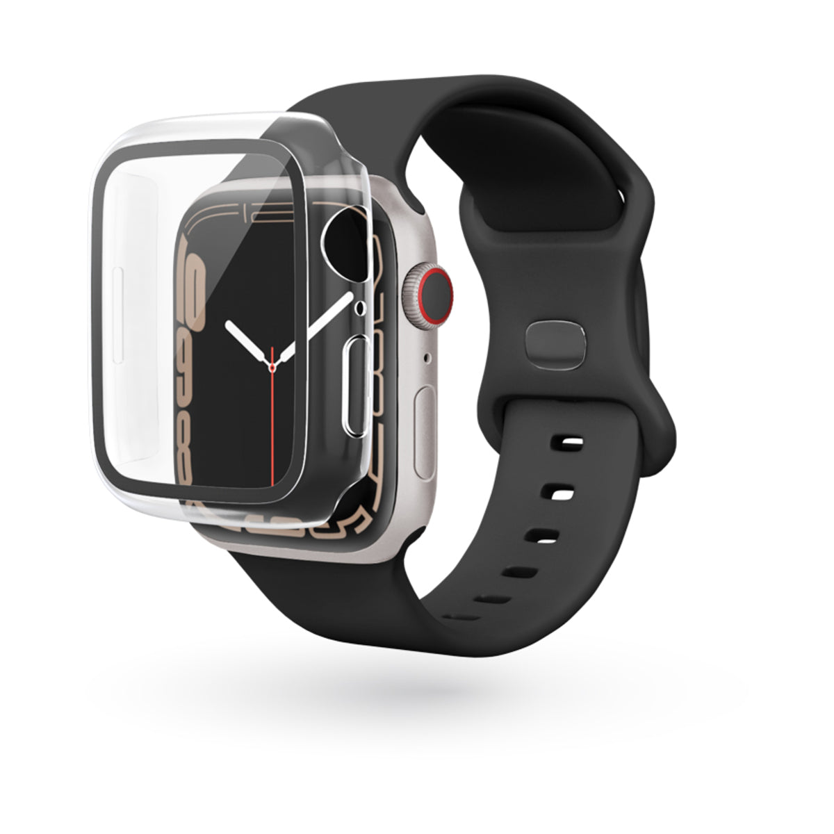 EPICO – GLASS Apple Watch 7 (45 mm) tok - átlátszó - iSTYLE HU