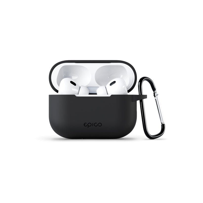 EPICO – Outdoor ütésálló AirPods Pro 2 szilikon tok - fekete - iSTYLE HU
