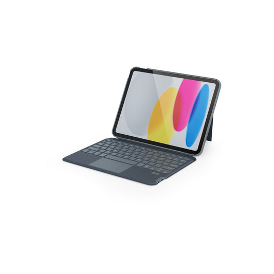 Epico – Apple iPad 10.9" (2022) Backlit tok magyar billentyűzettel - szürke - iSTYLE HU
