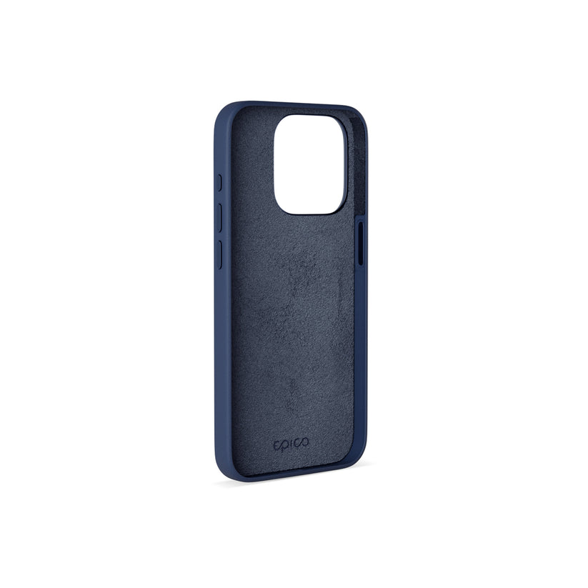 Epico – MagSafe iPhone 15 Pro Max bőr tok - kék - iSTYLE HU