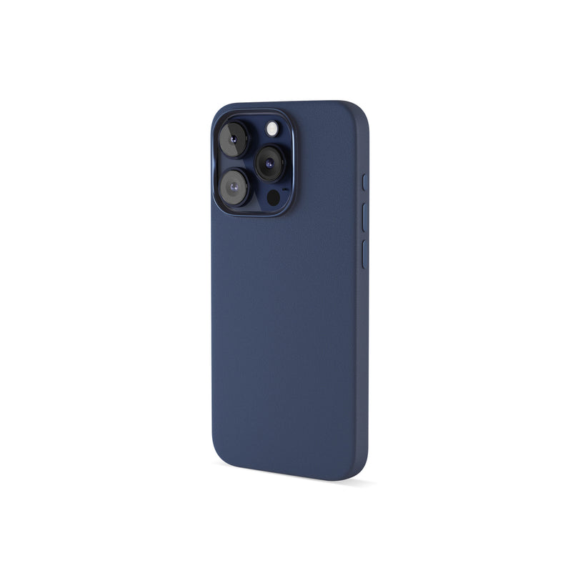 Epico – MagSafe iPhone 15 Pro Max bőr tok - kék - iSTYLE HU