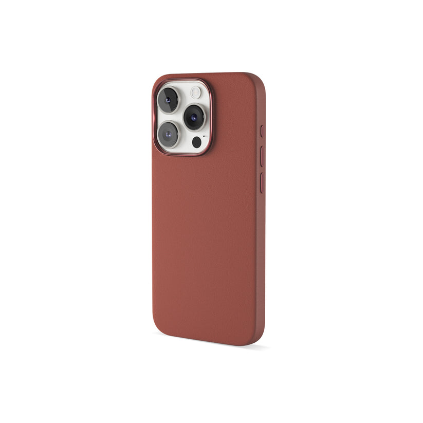 Epico – MagSafe iPhone 15 Pro Max tok (bőr) - barna - iSTYLE HU