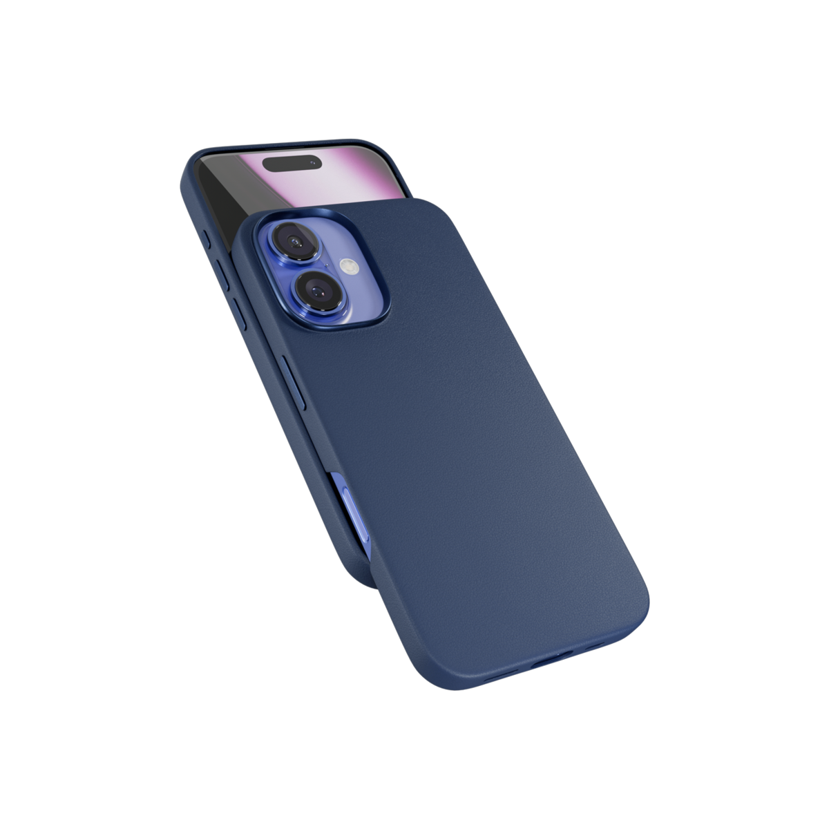 Epico Mag+ bőr iPhone 16 tok - kék - iSTYLE HU