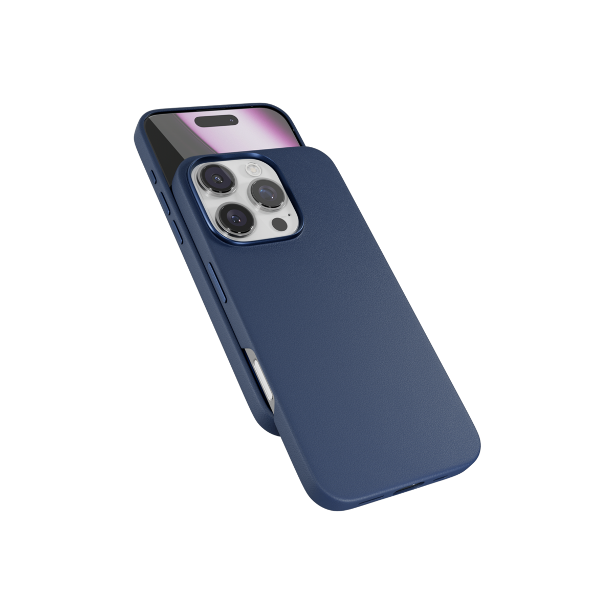 Epico – Mag+ bőr iPhone 16 Pro Max tok - kék - iSTYLE HU