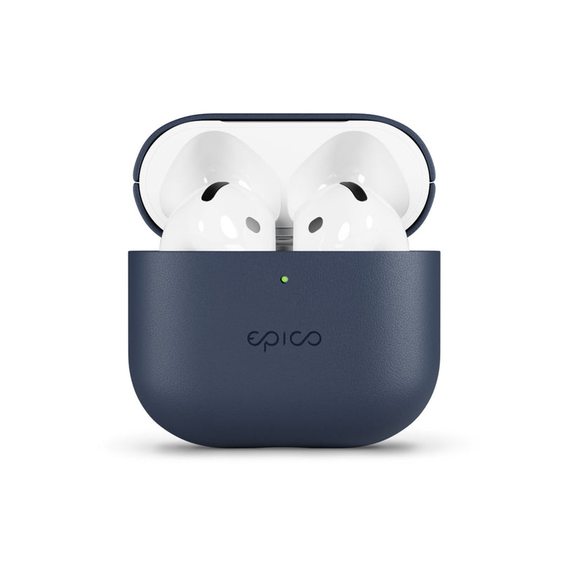 Epico – AirPods 4 Bőr tok - kék - iSTYLE HU