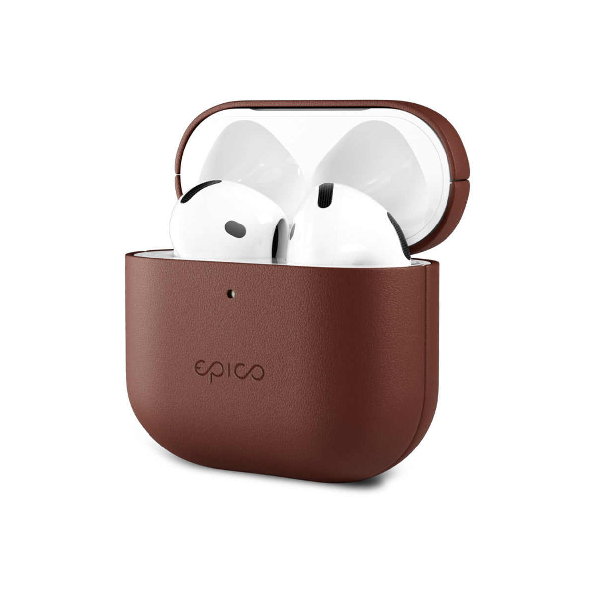 Epico – AirPods 4 Bőr tok - barna - iSTYLE HU