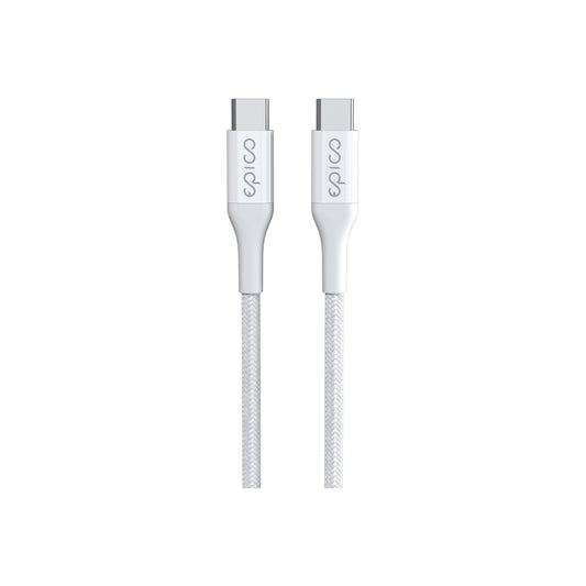 EPICO – 65W-os GaN töltőcsomag 2m USB-C kábellel - Fehér - iSTYLE HU
