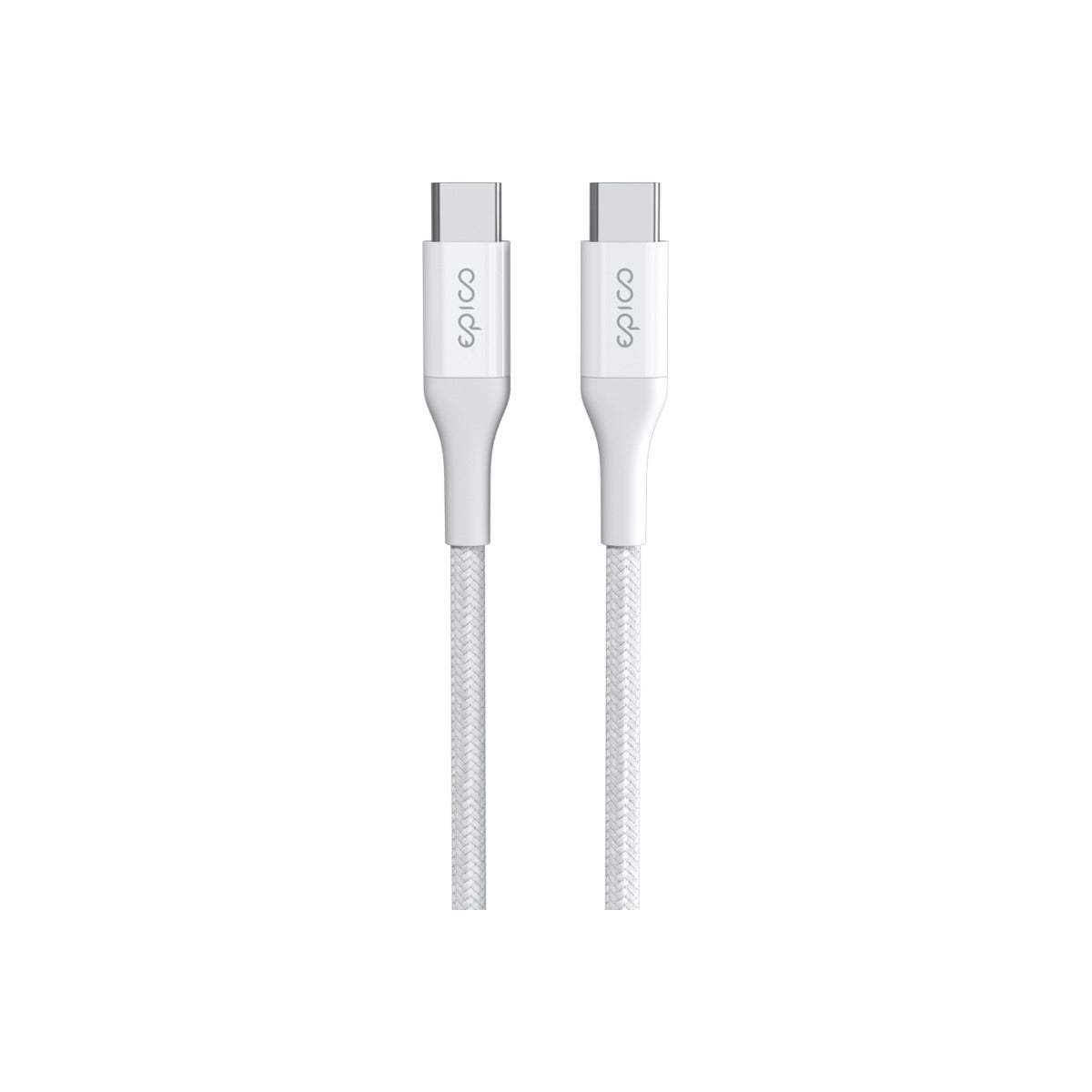 EPICO – 100W-os GaN töltőcsomag 2m USB-C kábellel - Fehér - iSTYLE HU