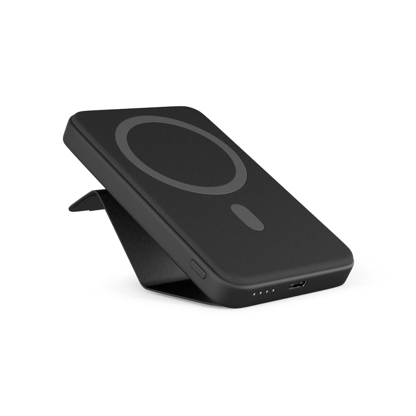 EPICO – 7000mAh mágneses (MagSafe kompatibilis) vezeték nélküli állítható powerbank - Fekete - iSTYLE HU