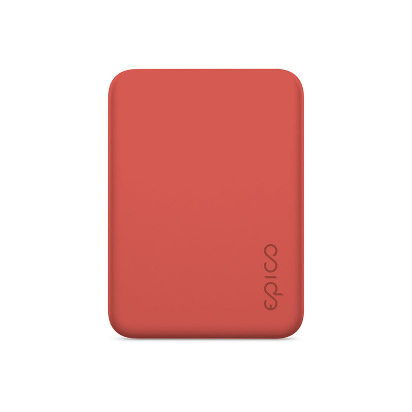 EPICO – 4200mAh mágneses (MagSafe kompatibilis) vezeték nélküli powerbank – piros - iSTYLE HU