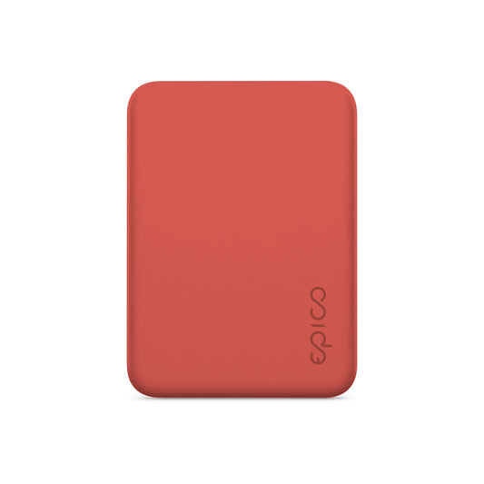 EPICO – 4200mAh mágneses (MagSafe kompatibilis) vezeték nélküli powerbank – piros - iSTYLE HU