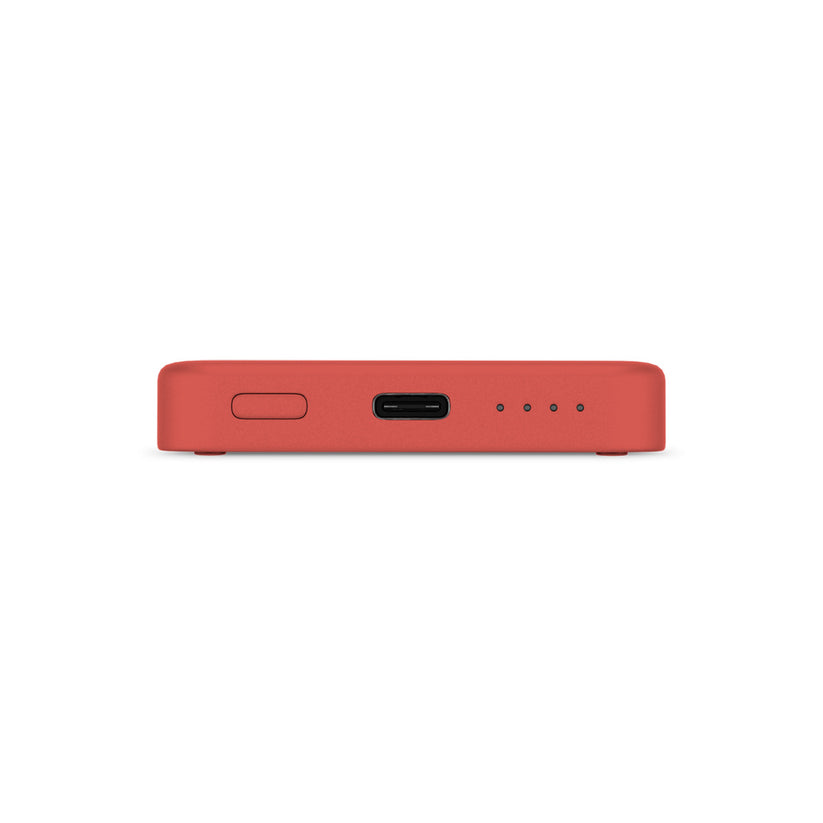 EPICO – 4200mAh mágneses (MagSafe kompatibilis) vezeték nélküli powerbank – piros - iSTYLE HU