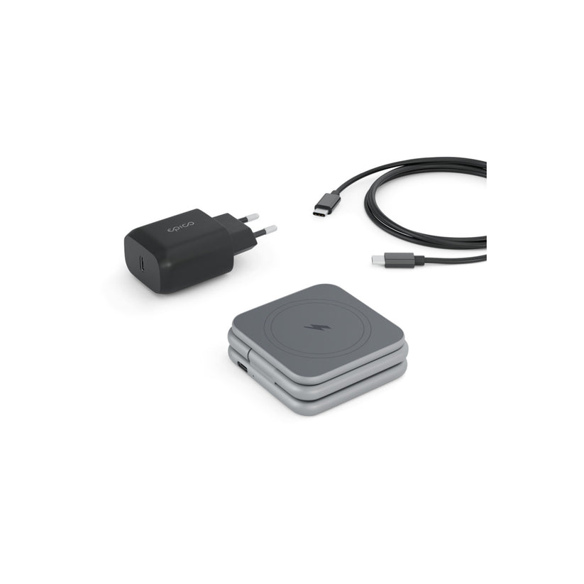 EPICO – Mag+ Foldable MagSafe töltőállomás - asztroszürke - iSTYLE HU