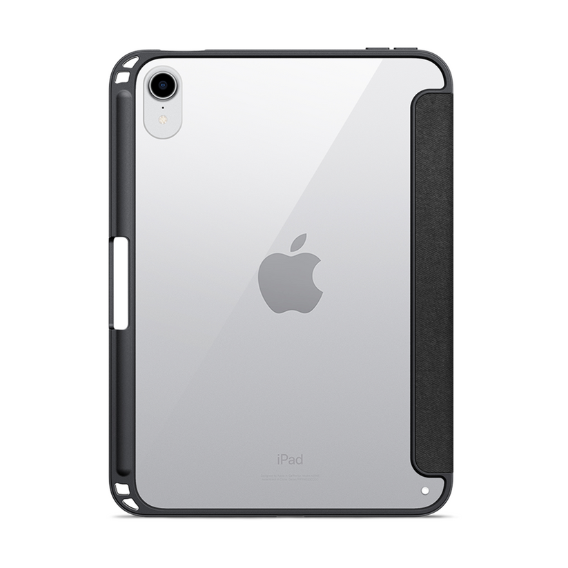 EPICO – Clear Flip iPad mini 6 tok - fekete/átlátszó - iSTYLE HU