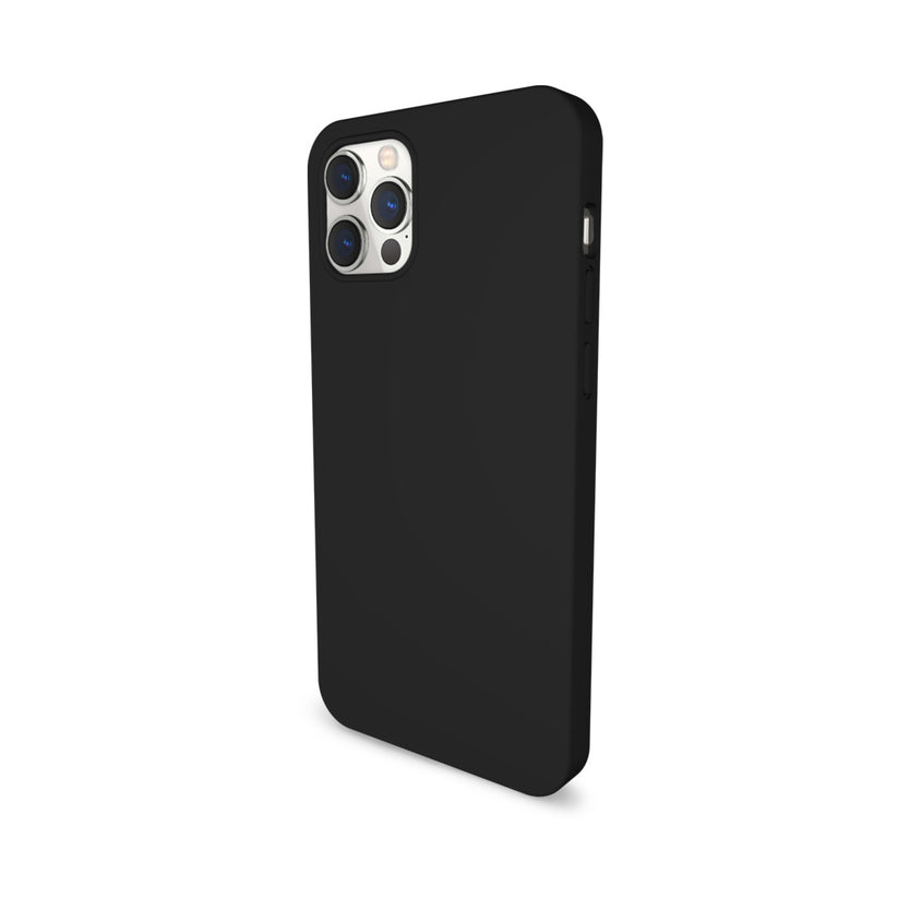 EPICO – Szilikon Magsafe-rögzítésű iPhone 12/12 Pro tok - Fekete - iSTYLE HU