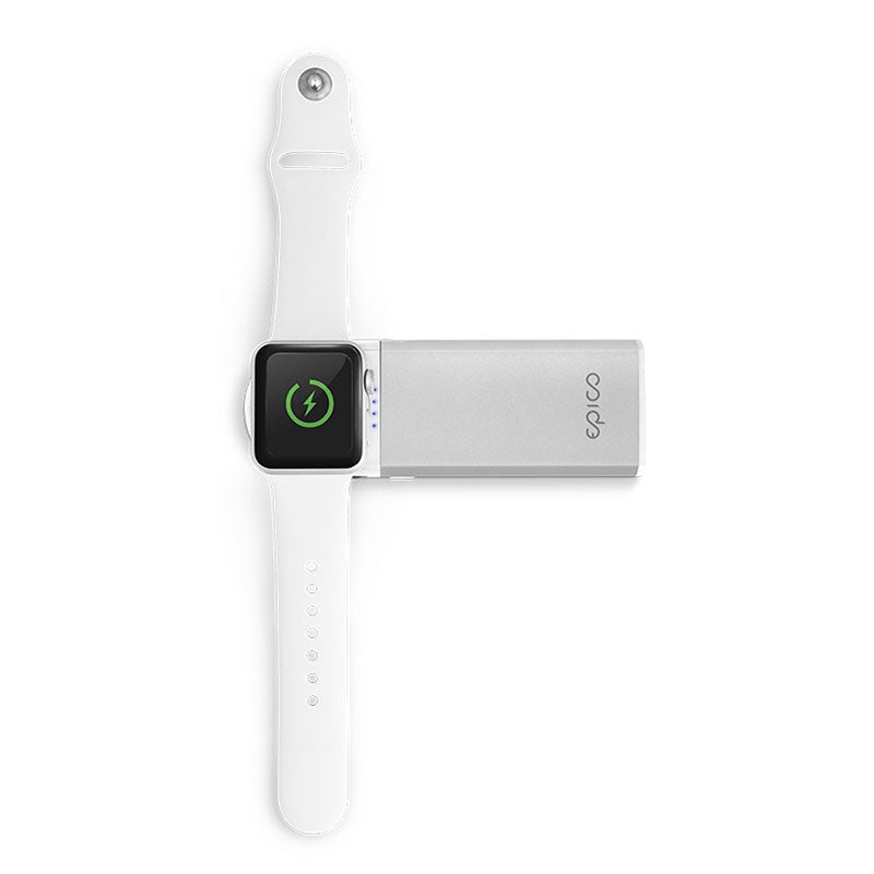EPICO - Apple Watch külső akkumulátor 5200mAh - ezüst - iSTYLE HU