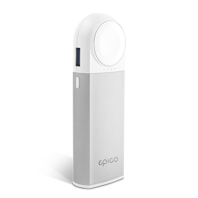 EPICO - Apple Watch külső akkumulátor 5200mAh - ezüst - iSTYLE HU