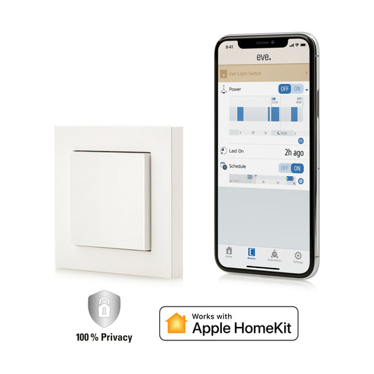 Eve Light Switch Connected Wall Switch - Thread compatible - iSTYLE HU