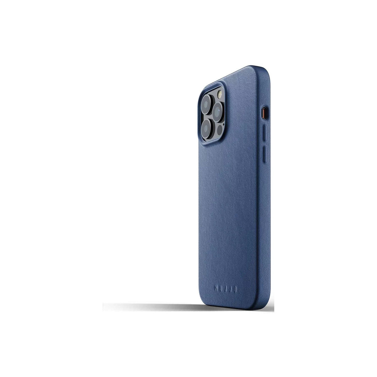 Mujjo – iPhone 13 Pro Max bőr tok - kék - iSTYLE HU