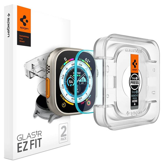 Spigen Glass EZ Fit 2 Pack - Apple Watch Ultra 49mm - iSTYLE HU