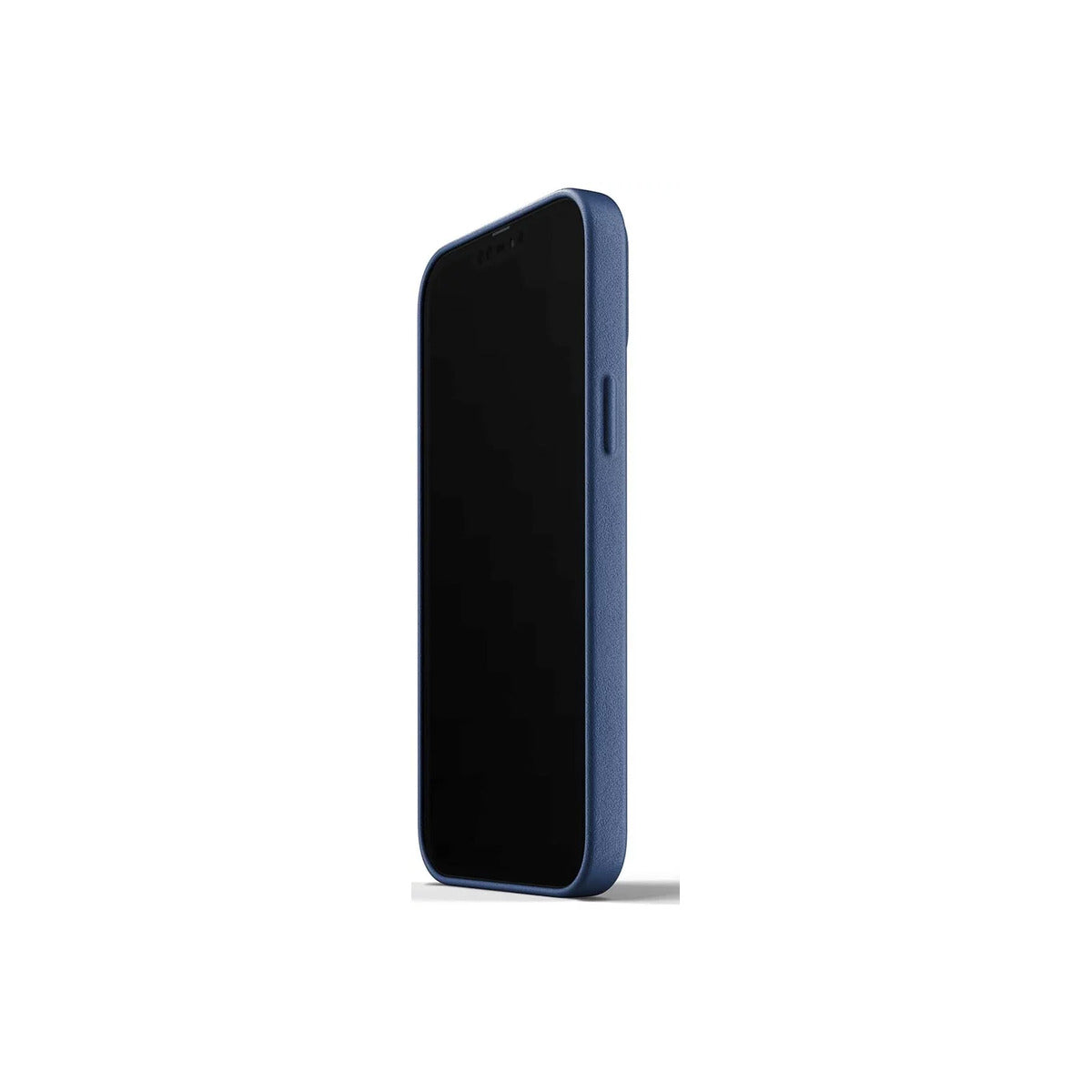Mujjo – iPhone 13 Pro Max bőr tok - kék - iSTYLE HU