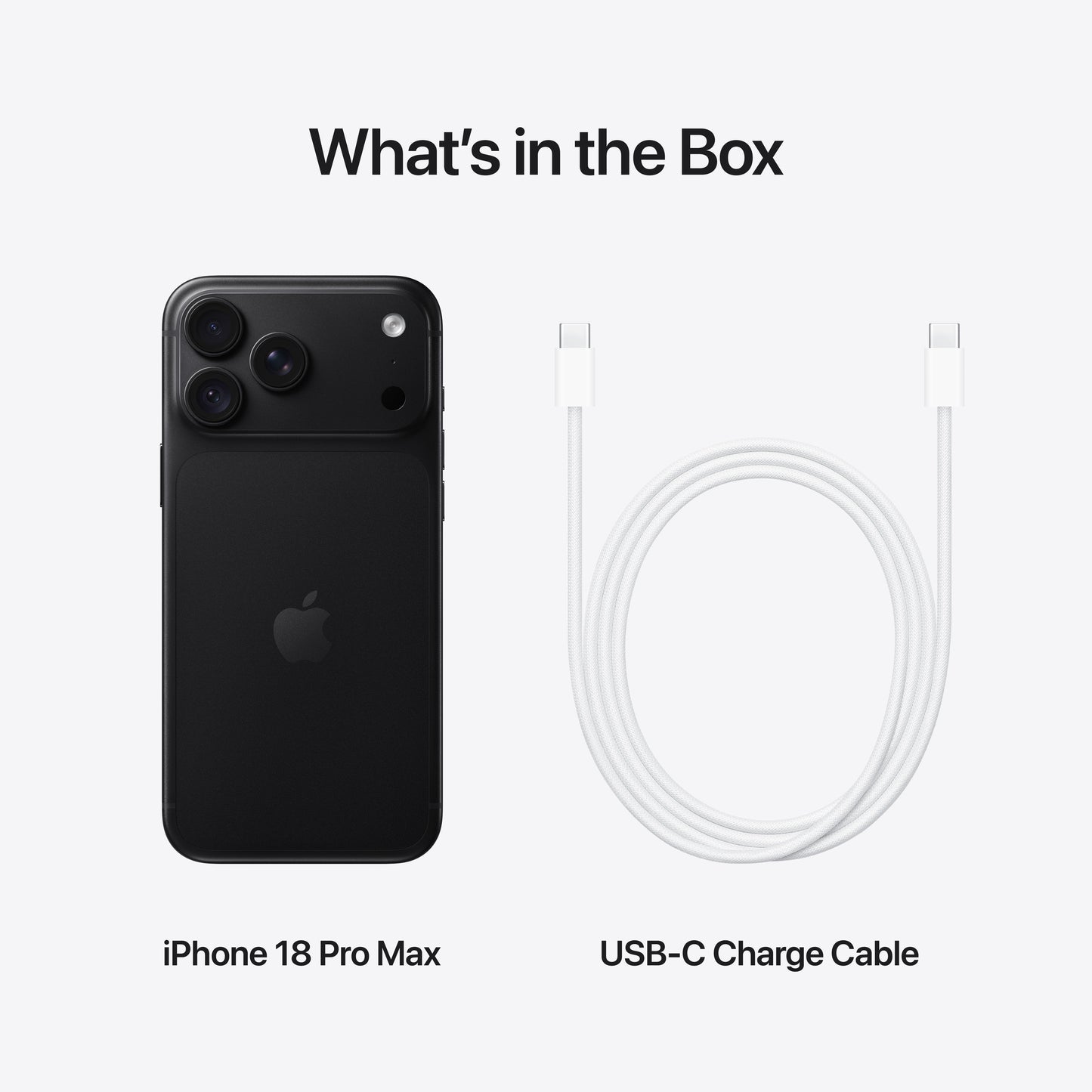 iPhone 18 Pro Max 1TB – fekete